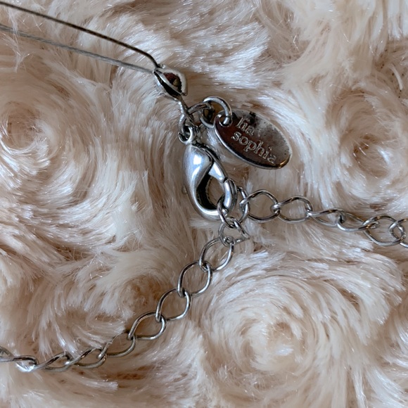 Lia Sophia Islander 3 Strand Turquoise & Tigers Eye Illusion Necklace - Picture 5 of 5